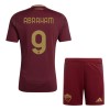 Maillot de Supporter AS Roma Abraham 9 Domicile 2024-25 Pour Enfant